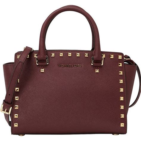 michael kors selma stud medium top zip satchel|Michael Kors Womens Selma Satchel .